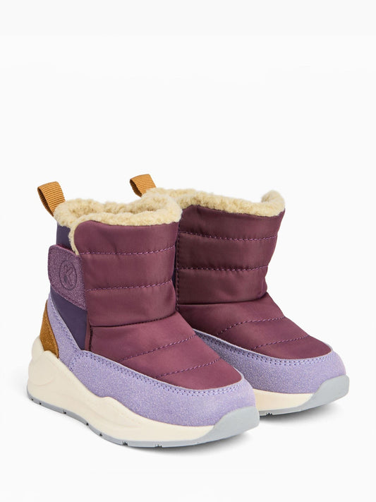 KIDLY by MORI Quilted Snow Boots