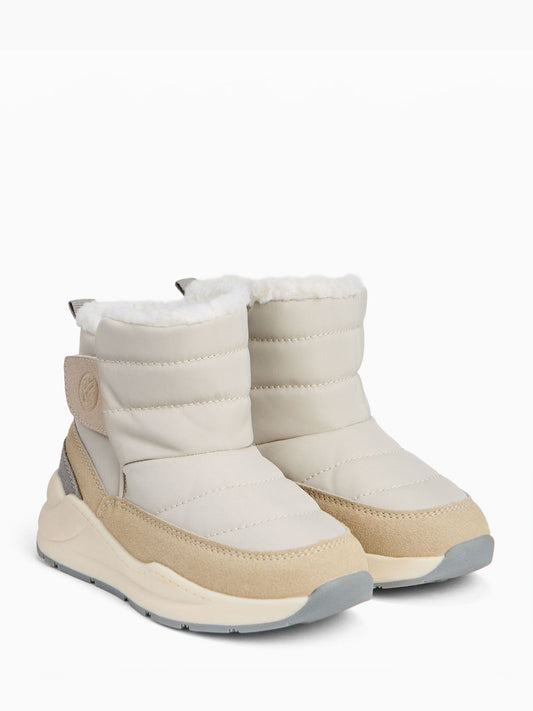 KIDLY by MORI Quilted Snow Boots