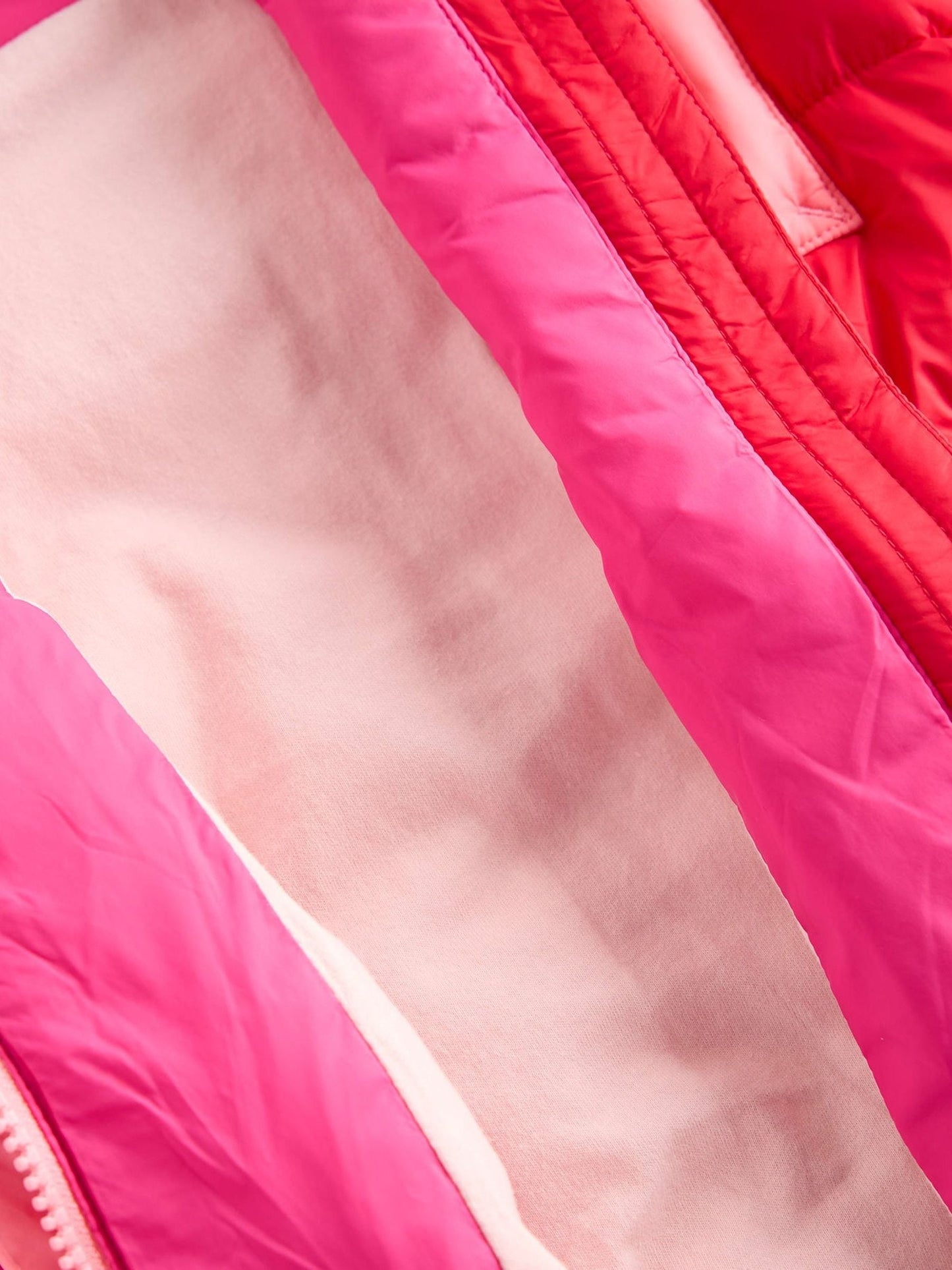 Boden Pink 2-in-1 Borg Mix Jacket