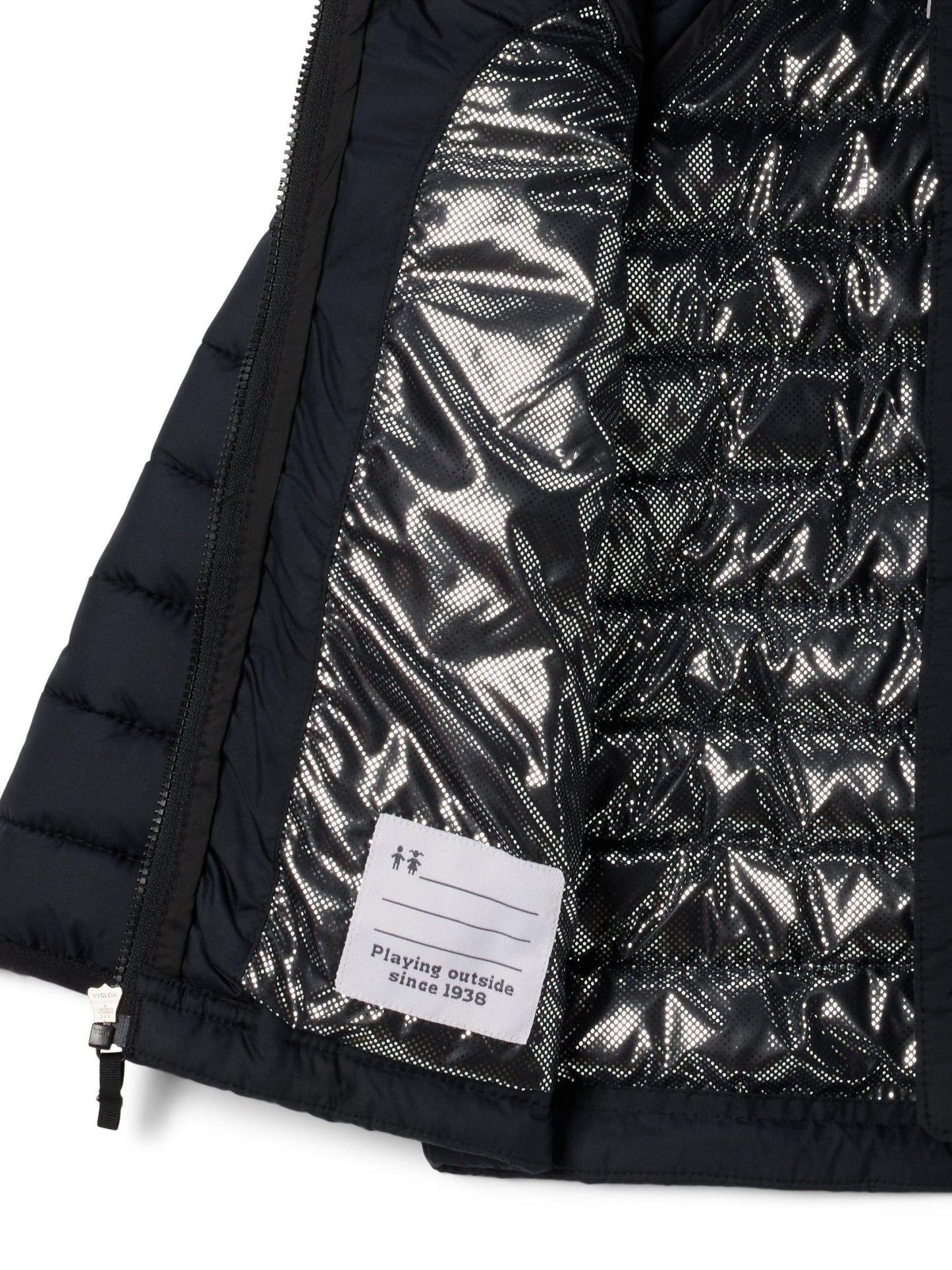 Columbia Powder Lite™ II Hooded Black Jacket