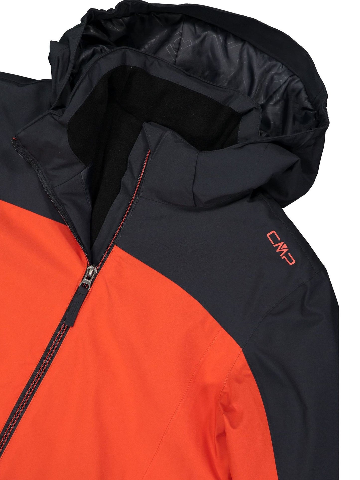 CMP Orange Snaps Hood Winter Sun Kids Ski Jacket