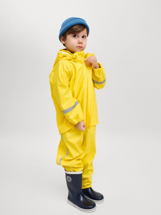 Reima Yellow Waterproof Raincoat Lampi