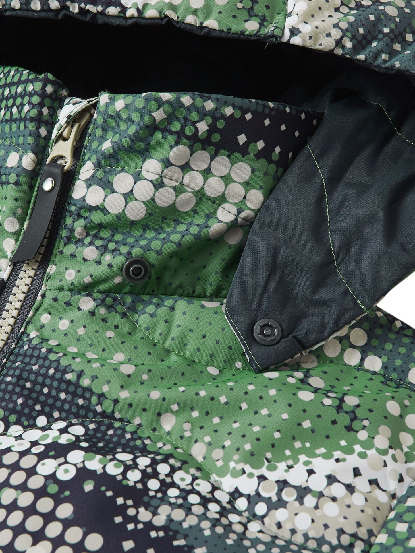 Reima Green Waterproof Down Jacket Fossila