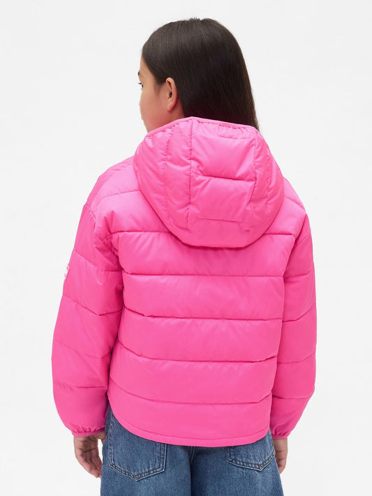 Gap Bright Pink ColdControl Puffer Jacket (4-13yrs)