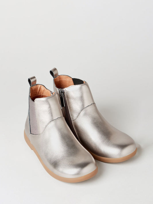 Zig+Star Silver Junior Kids Rockit Boots