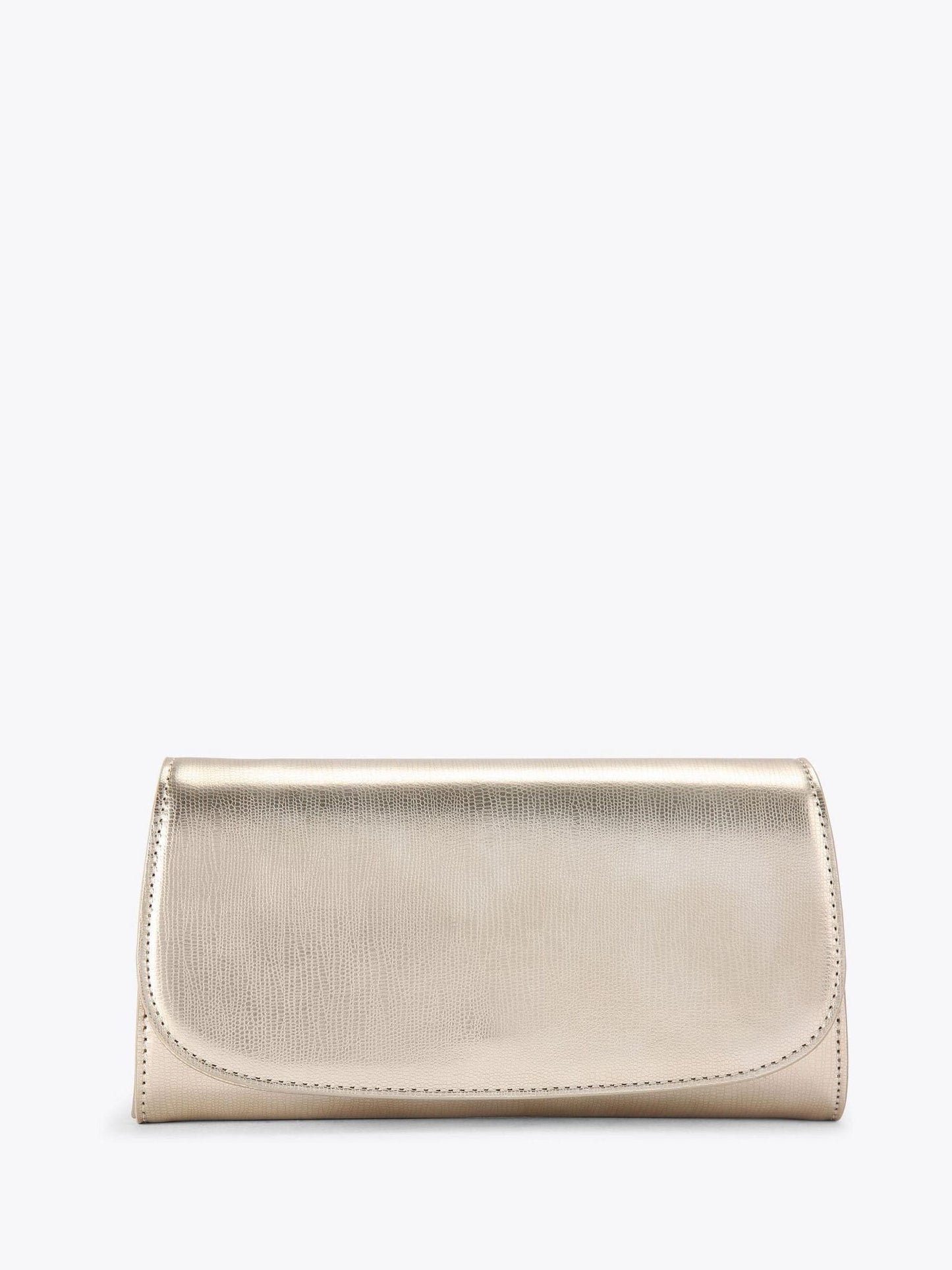 KG Kurt Geiger Carvela Blake Altın Kahverengi Clutch Çanta