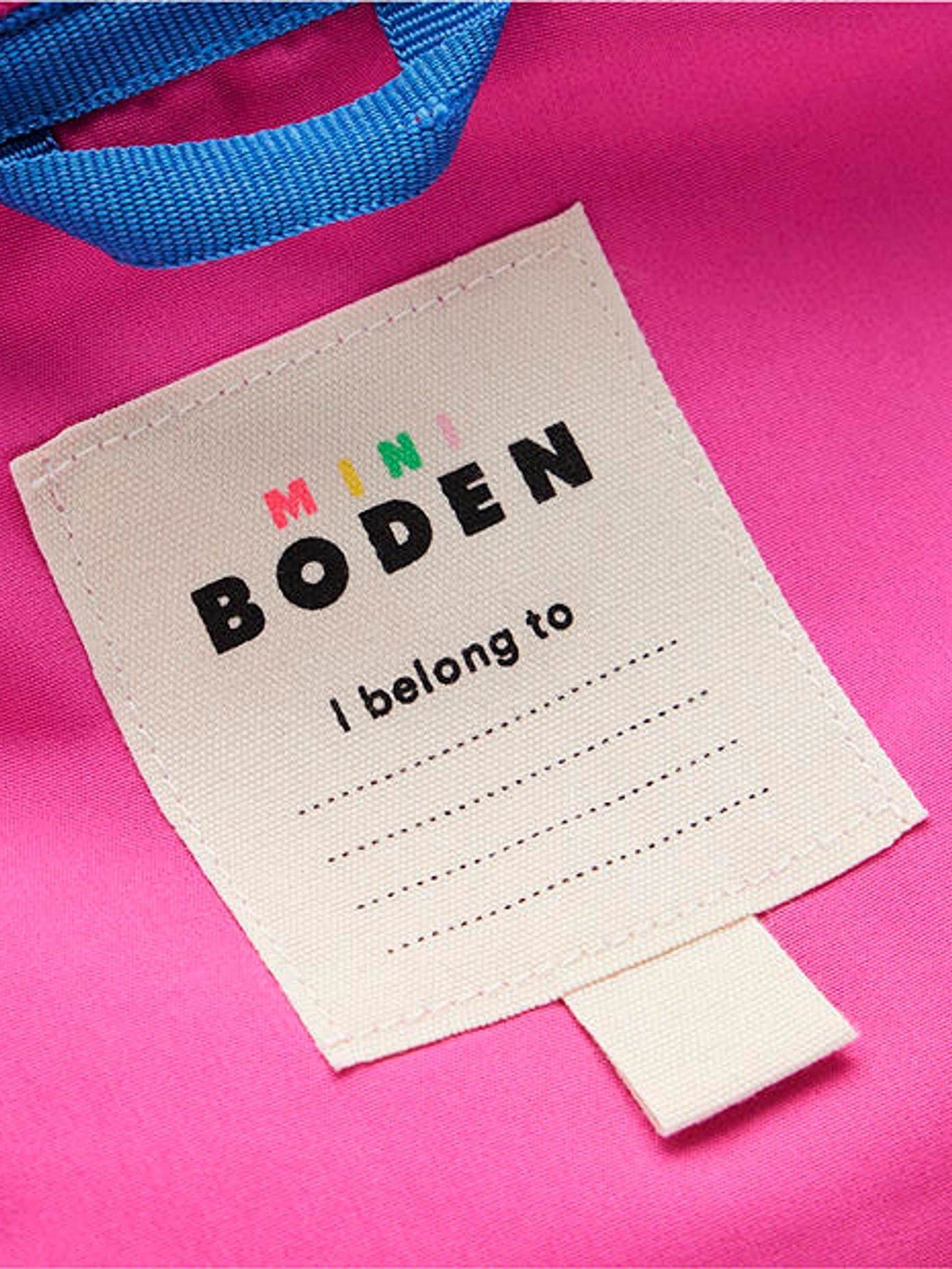 Boden Pink Fisherman Jacket