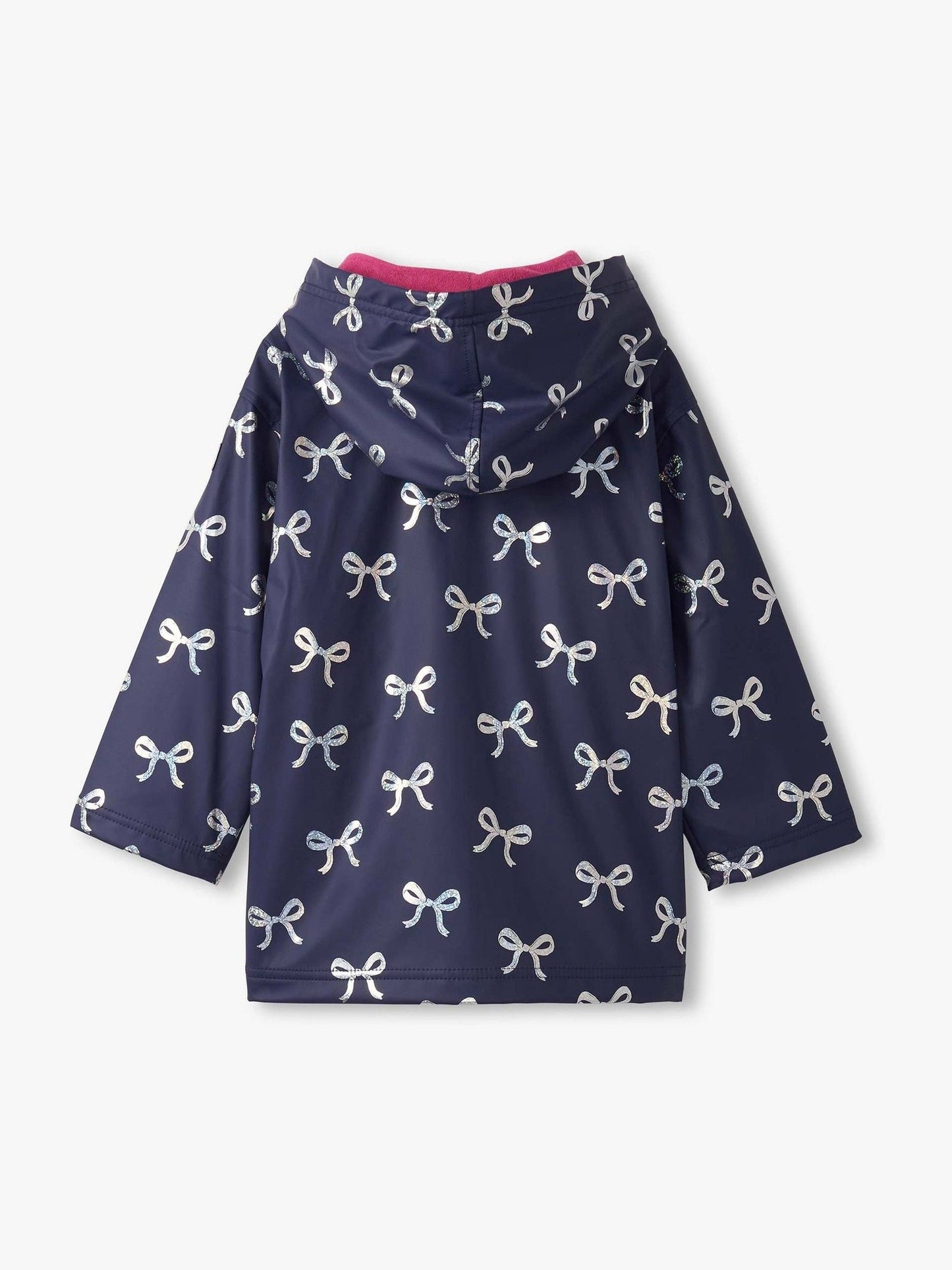 Hatley Blue Foil Bows Rain Jacket