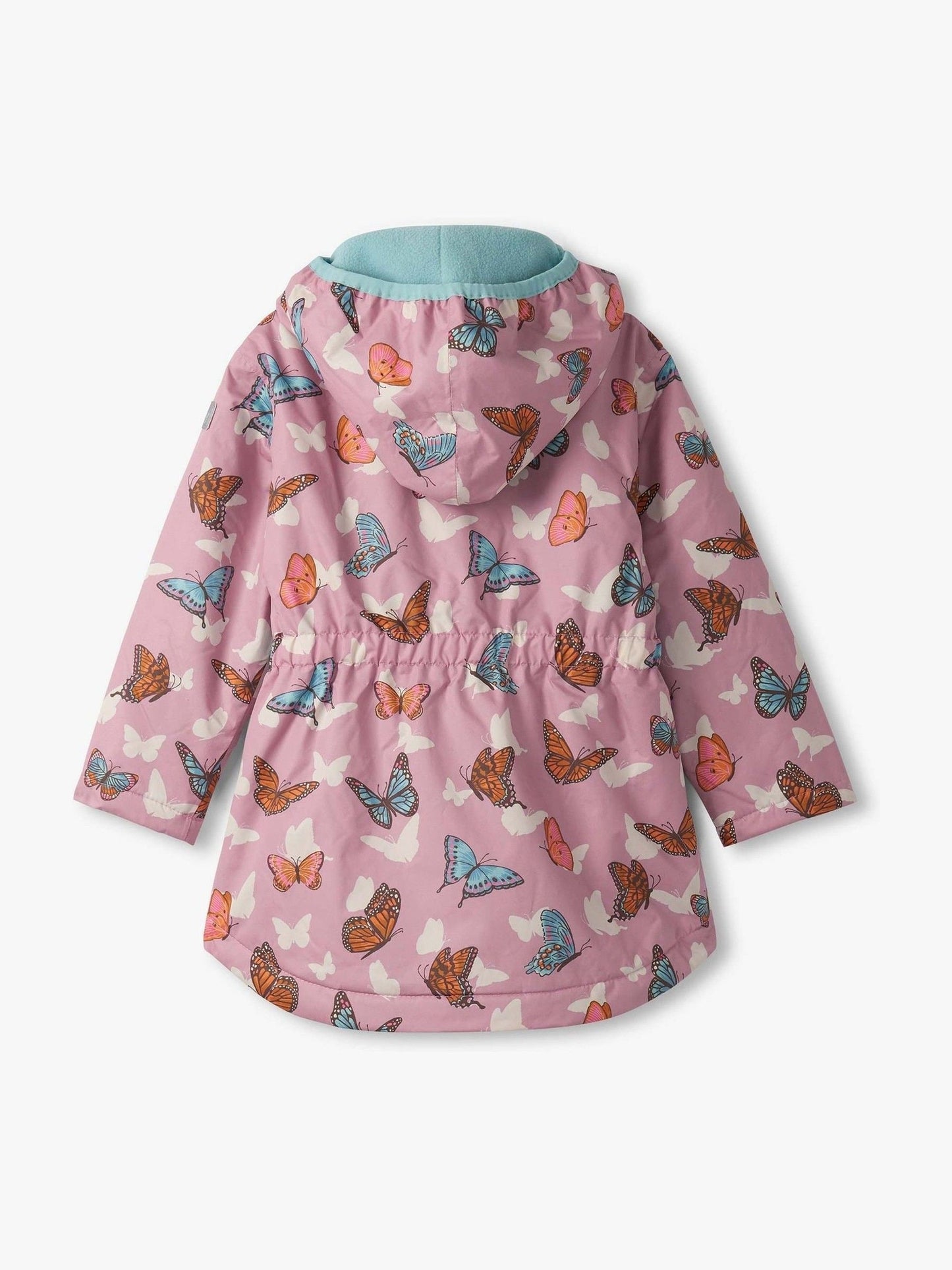 Hatley Pink Pop-Out Butterflies Field Jacket