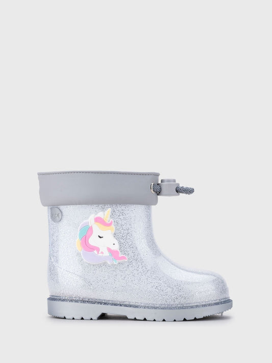 Igor Glitter Unicorn Ankle Wellies