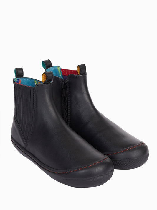 Frugi Lake Easy On Black Boots