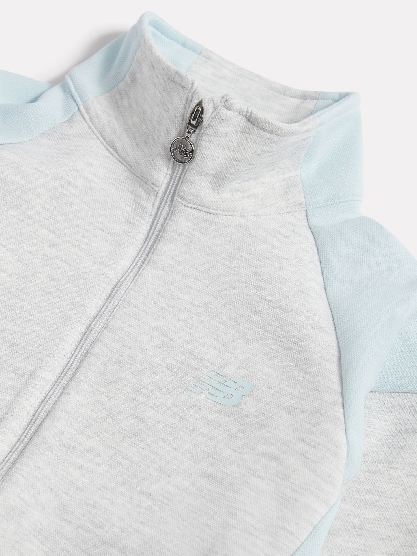 New Balance Grey Sport Funnel Neck Jacket