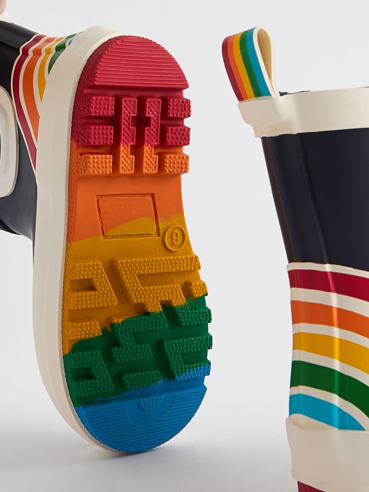 Little Bird by Jools Oliver Lacivert Gökkuşağı Yağmur Çizmesi