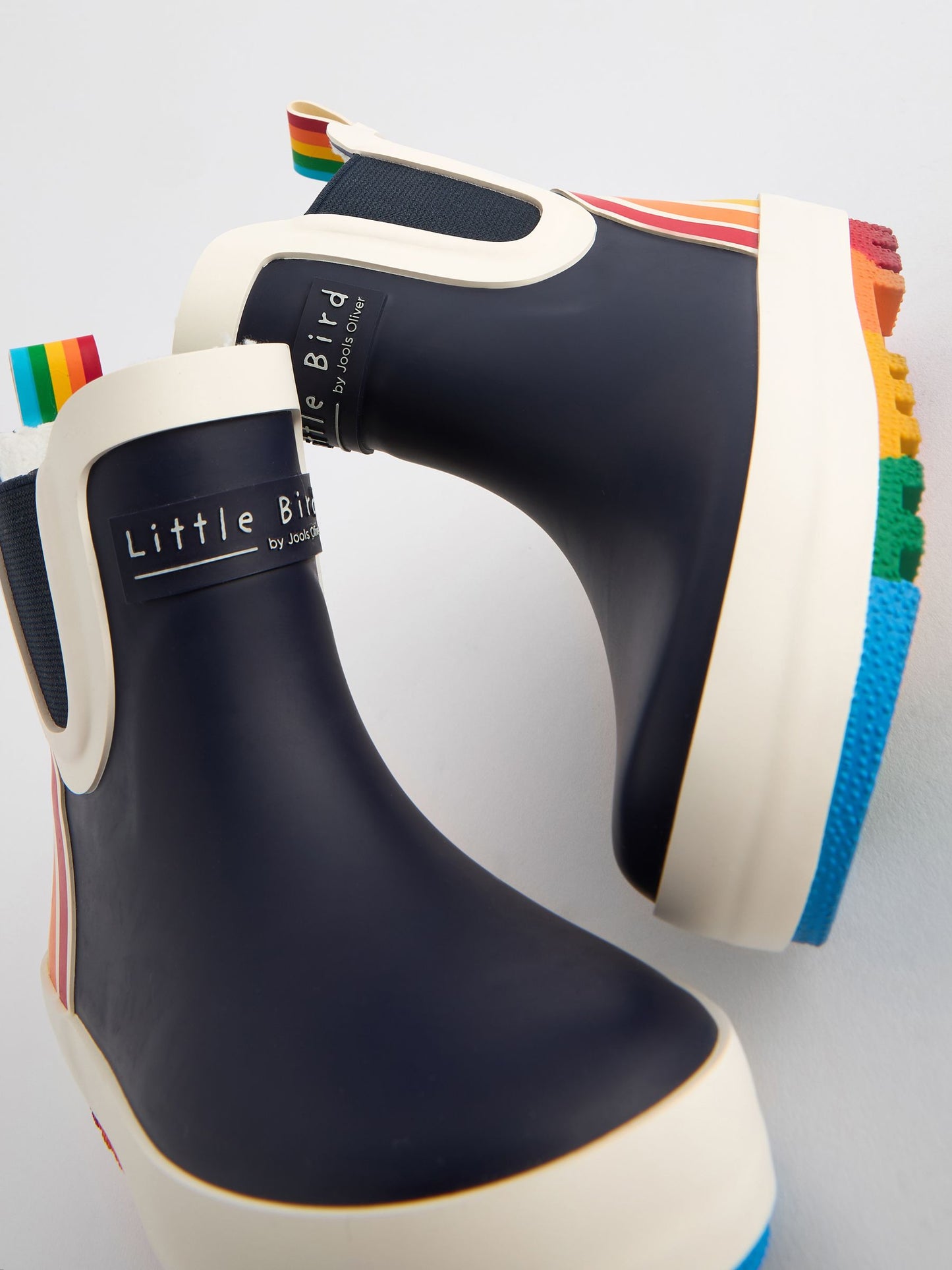 Little Bird by Jools Oliver Lacivert Gökkuşağı Yağmur Çizmesi