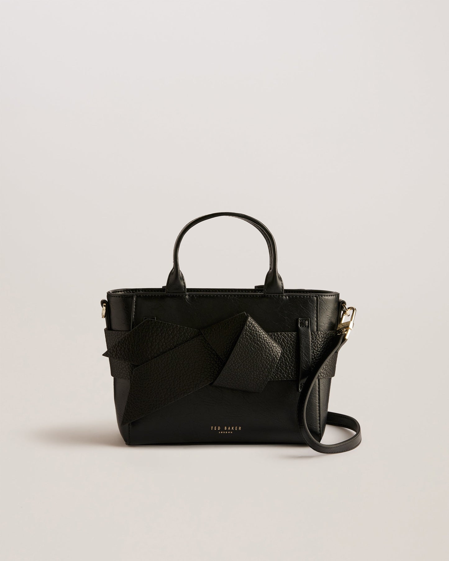 Ted Baker Jimisie Siyah Mini Fiyonklu Çanta