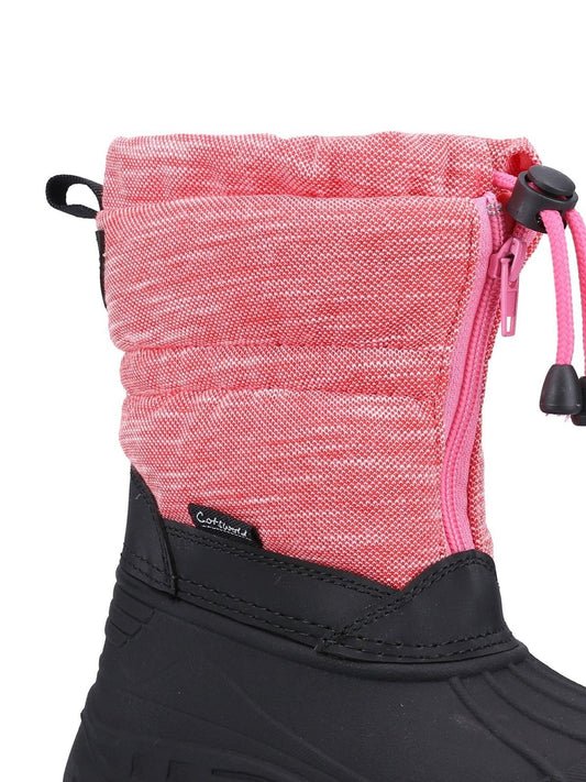 Cotswolds Pink Bathford Snow Boots