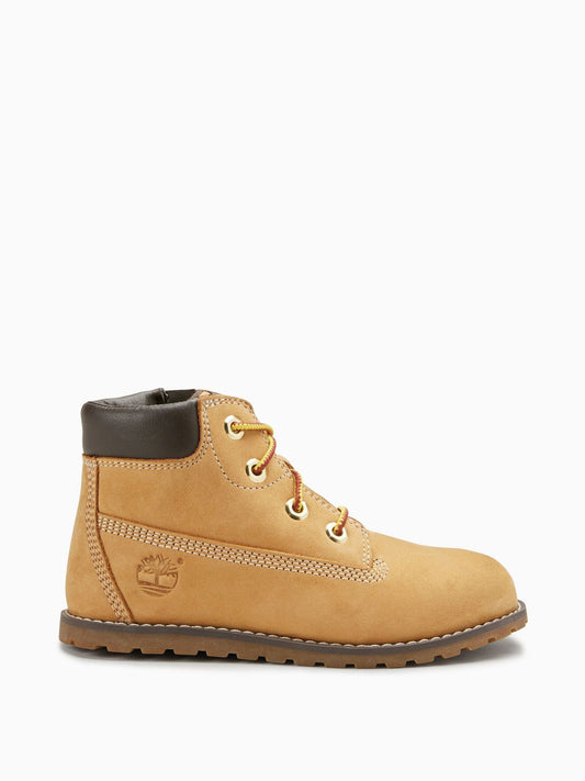 Timberland Wheat Pine 6 Inch Side Zip Boots