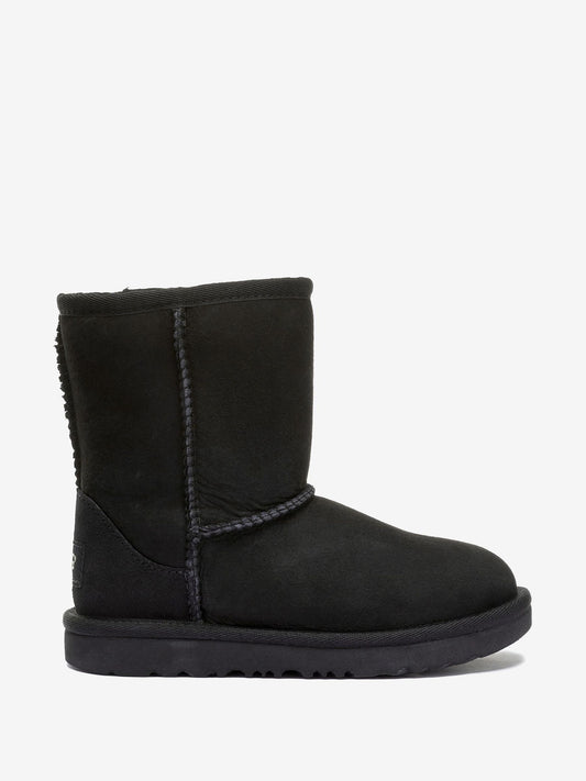 UGG Black Kids Classic Short Boots