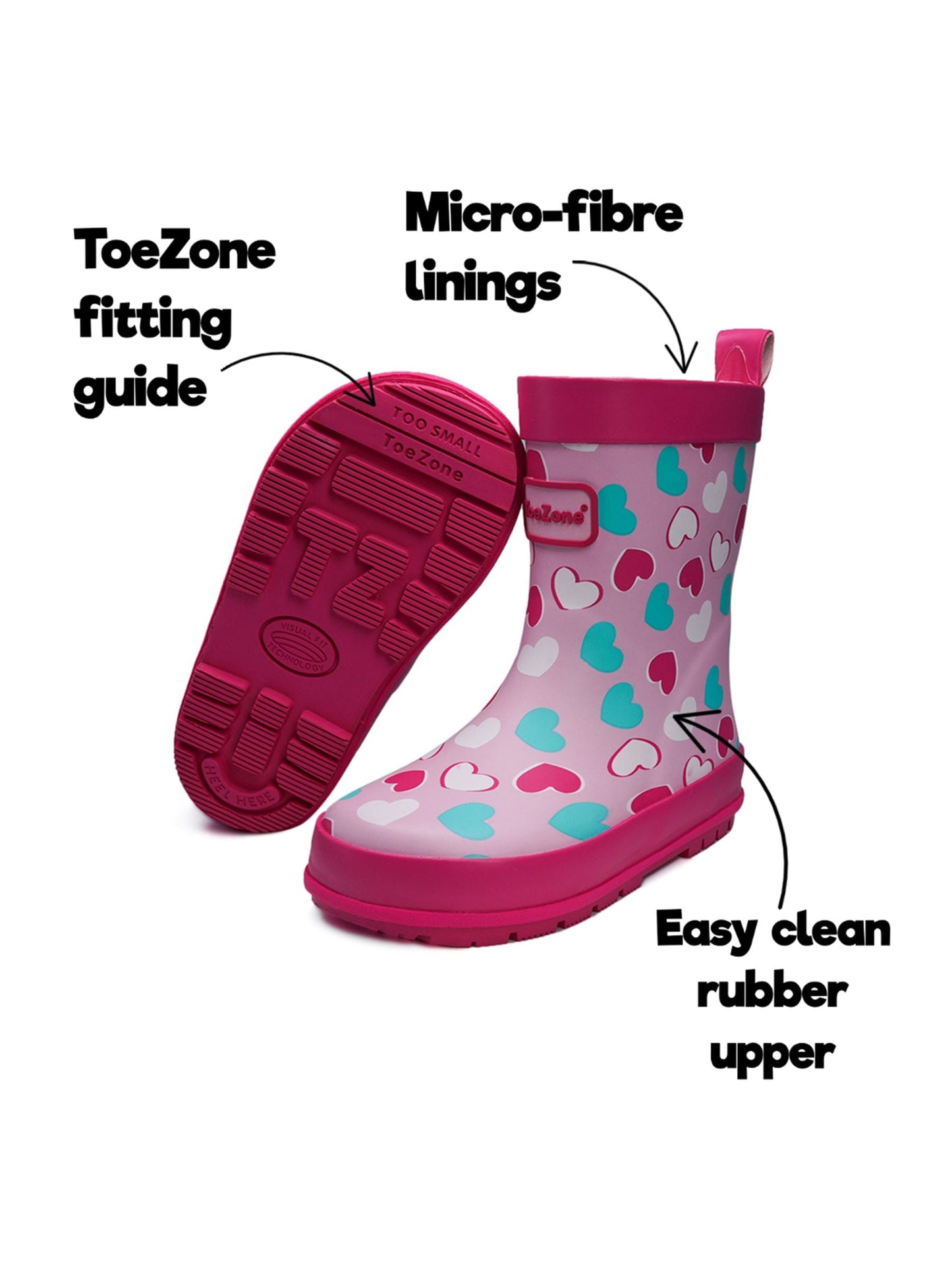 Toezone Kids Wellies
