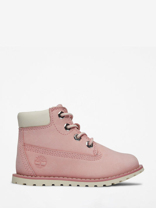Timberland Pink Pine 6 Inch Side Zip Boots