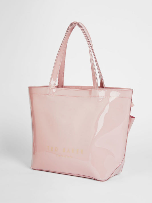 Ted Baker Pembe Nikicon Knot Bow Küçük Icon Çanta