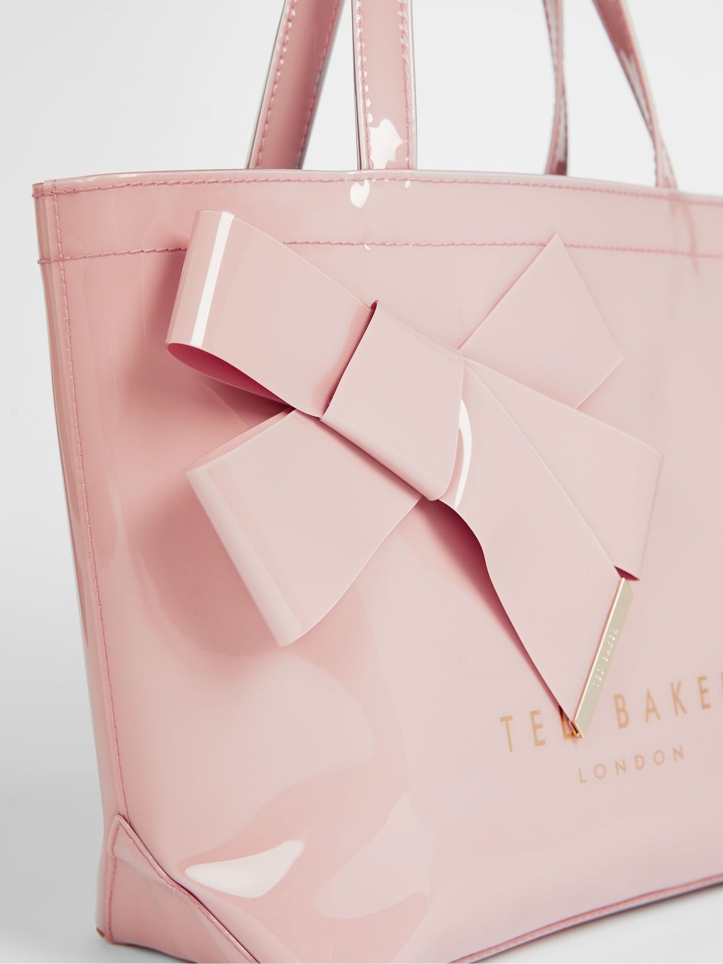 Ted Baker Pembe Nikicon Knot Bow Küçük Icon Çanta