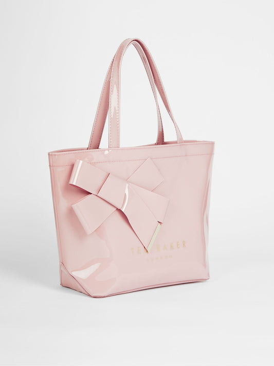 Ted Baker Pembe Nikicon Knot Bow Küçük Icon Çanta