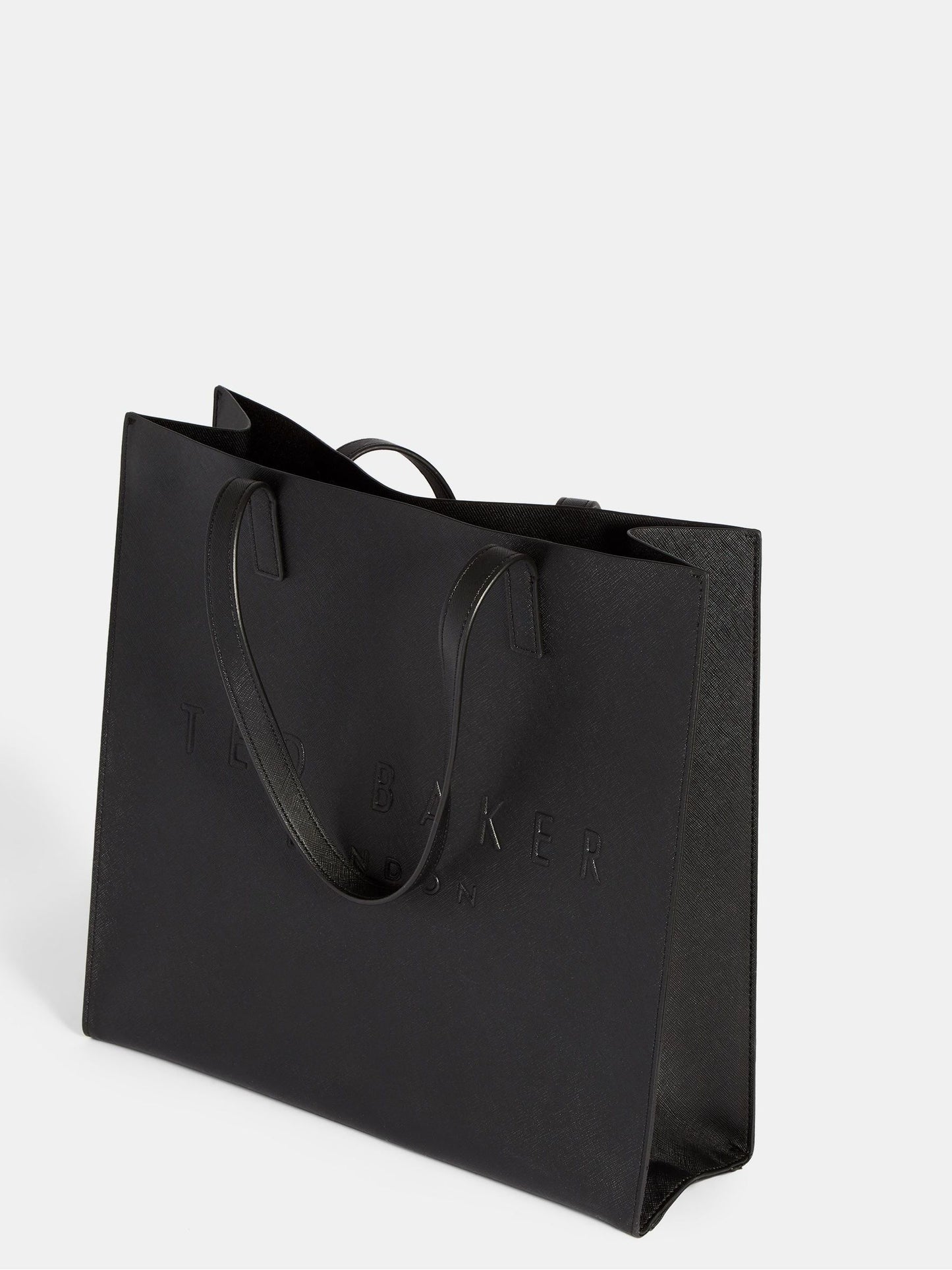 Ted Baker Siyah Soocon Crosshatch Büyük Icon Çanta