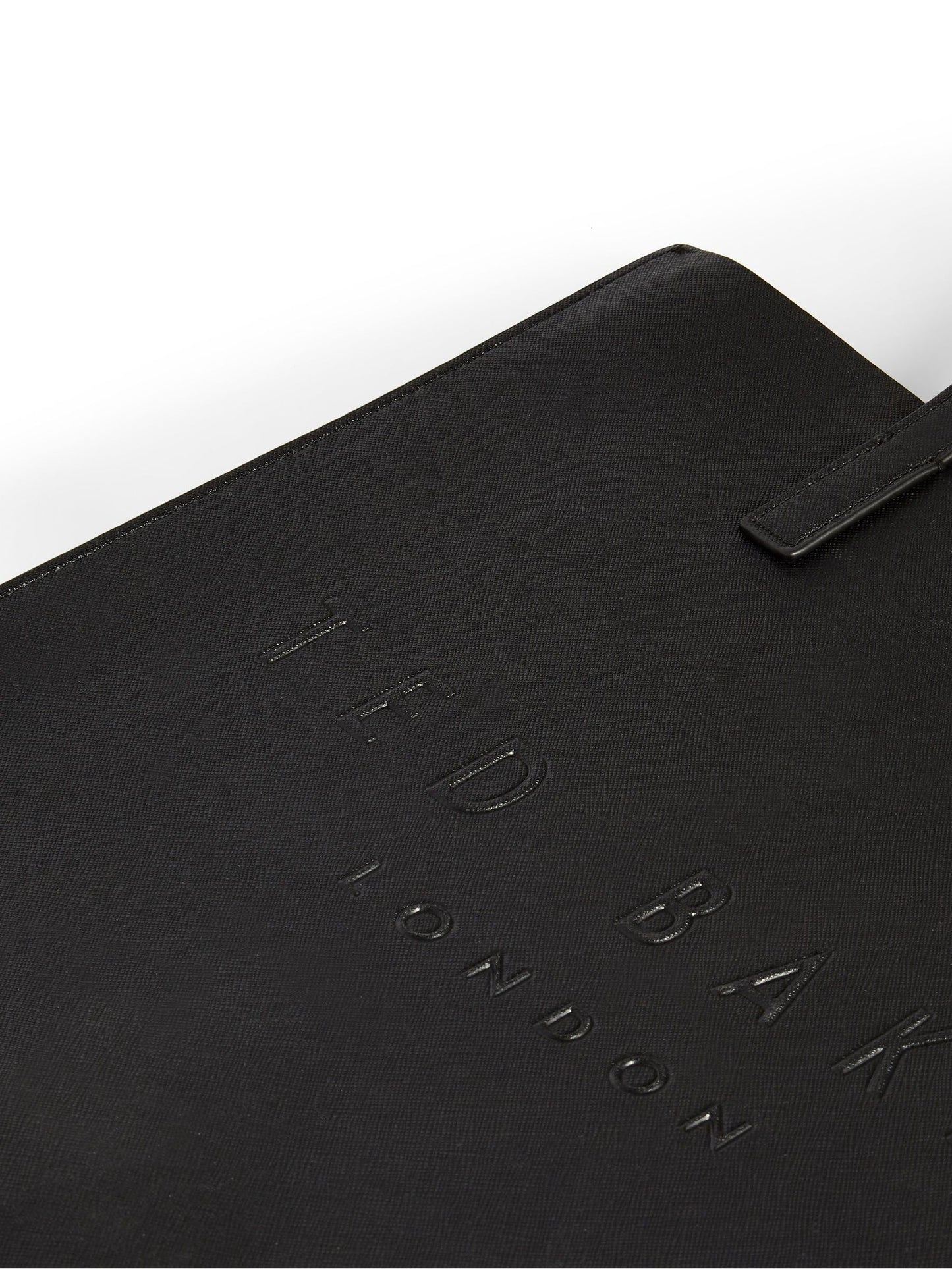 Ted Baker Siyah Soocon Crosshatch Büyük Icon Çanta