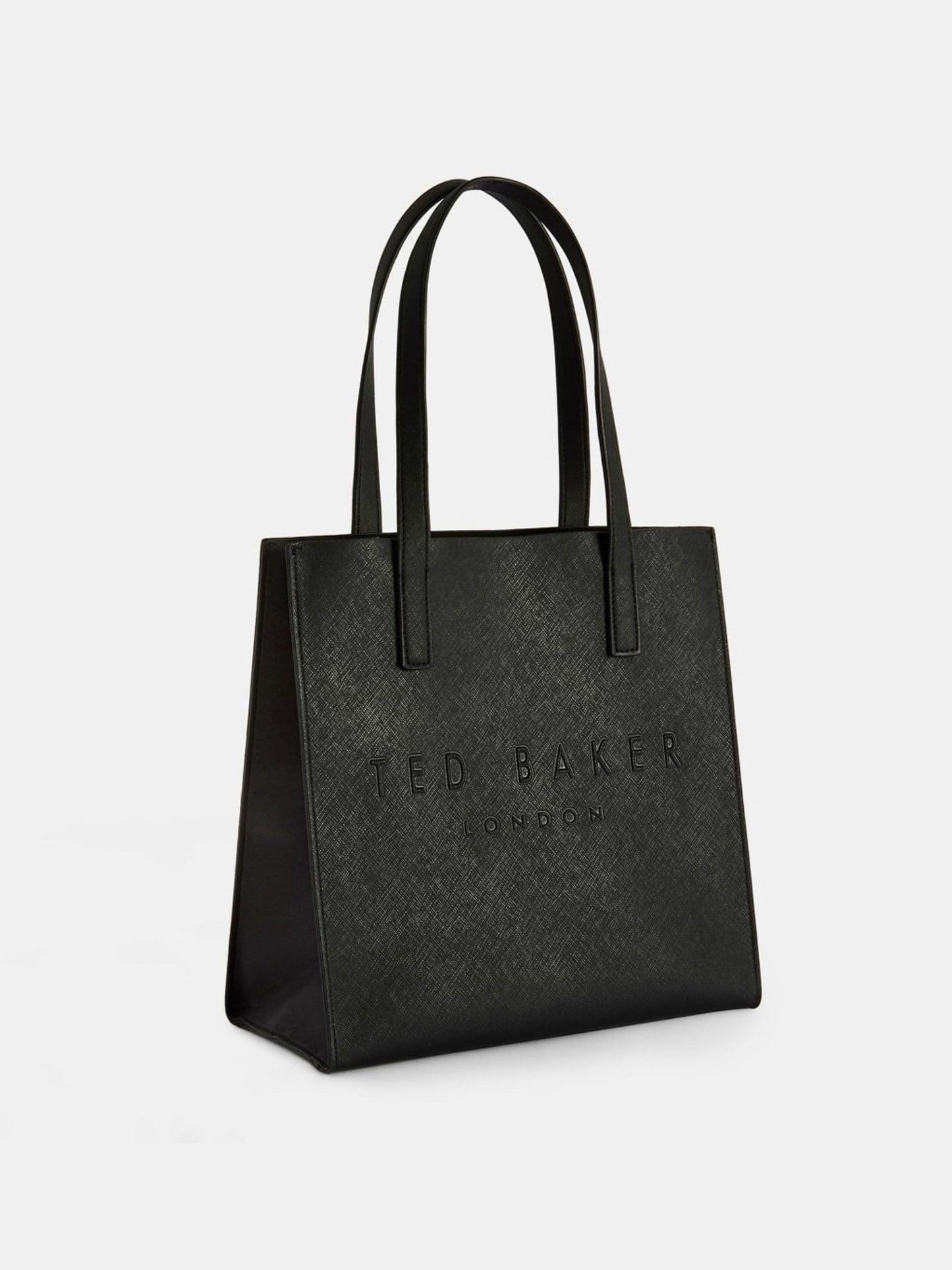 Ted Baker Seacon Siyah Küçük Crosshatch Icon Çanta