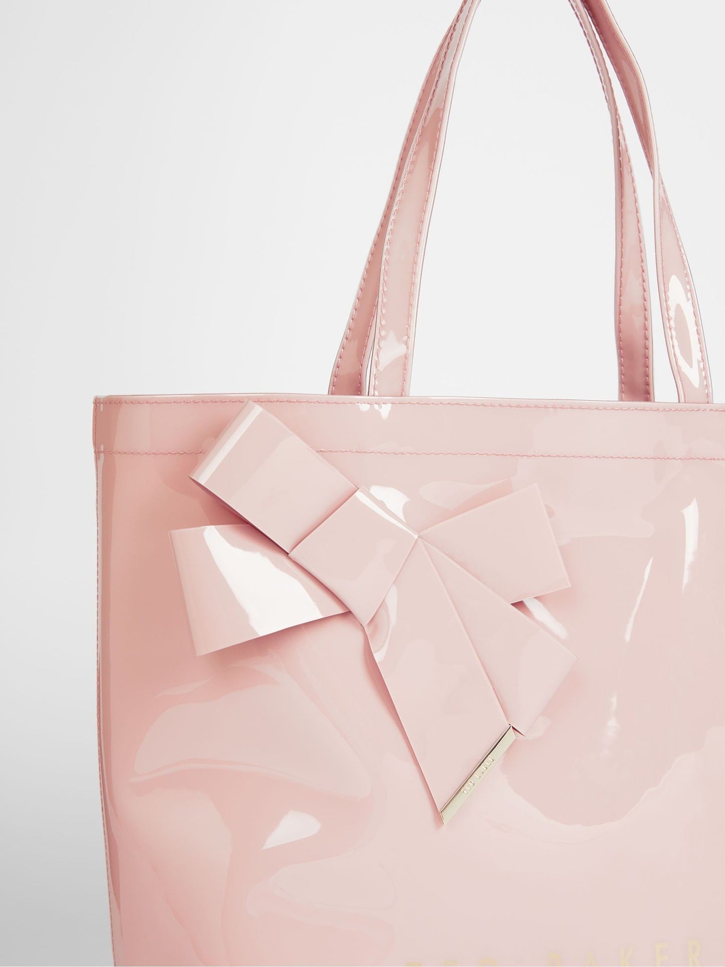Ted Baker Pembe Nicon Knot Bow Büyük Icon Çanta
