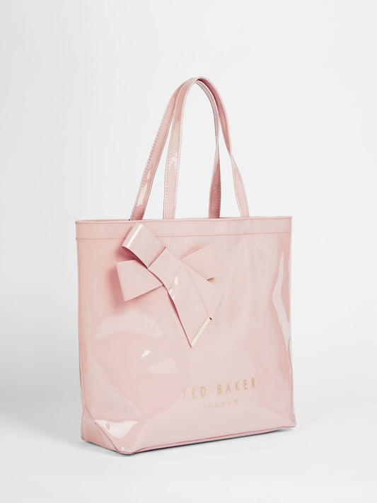 Ted Baker Pembe Nicon Knot Bow Büyük Icon Çanta