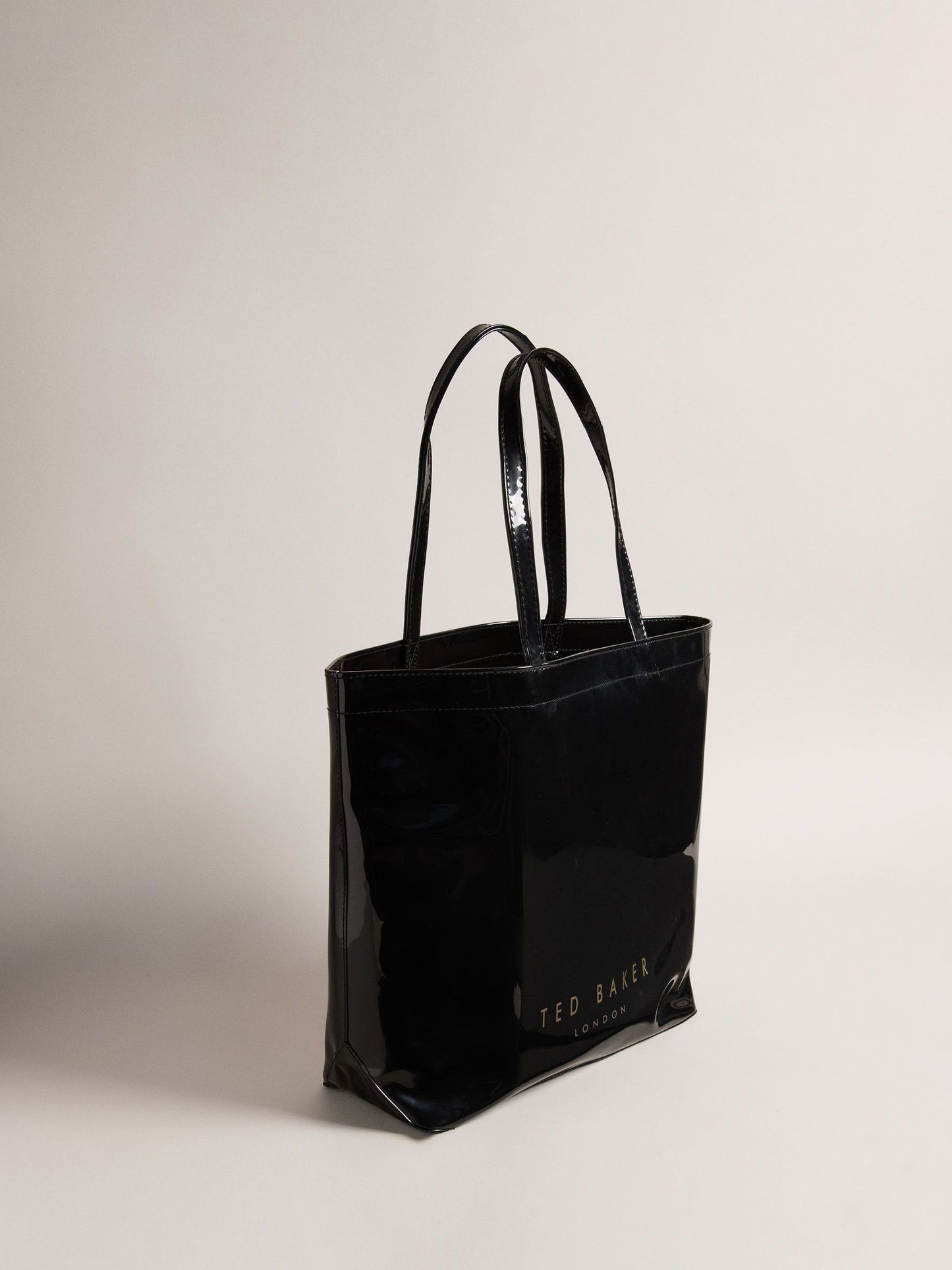 Ted Baker Siyah Nicon Knot Bow Büyük Icon Çanta