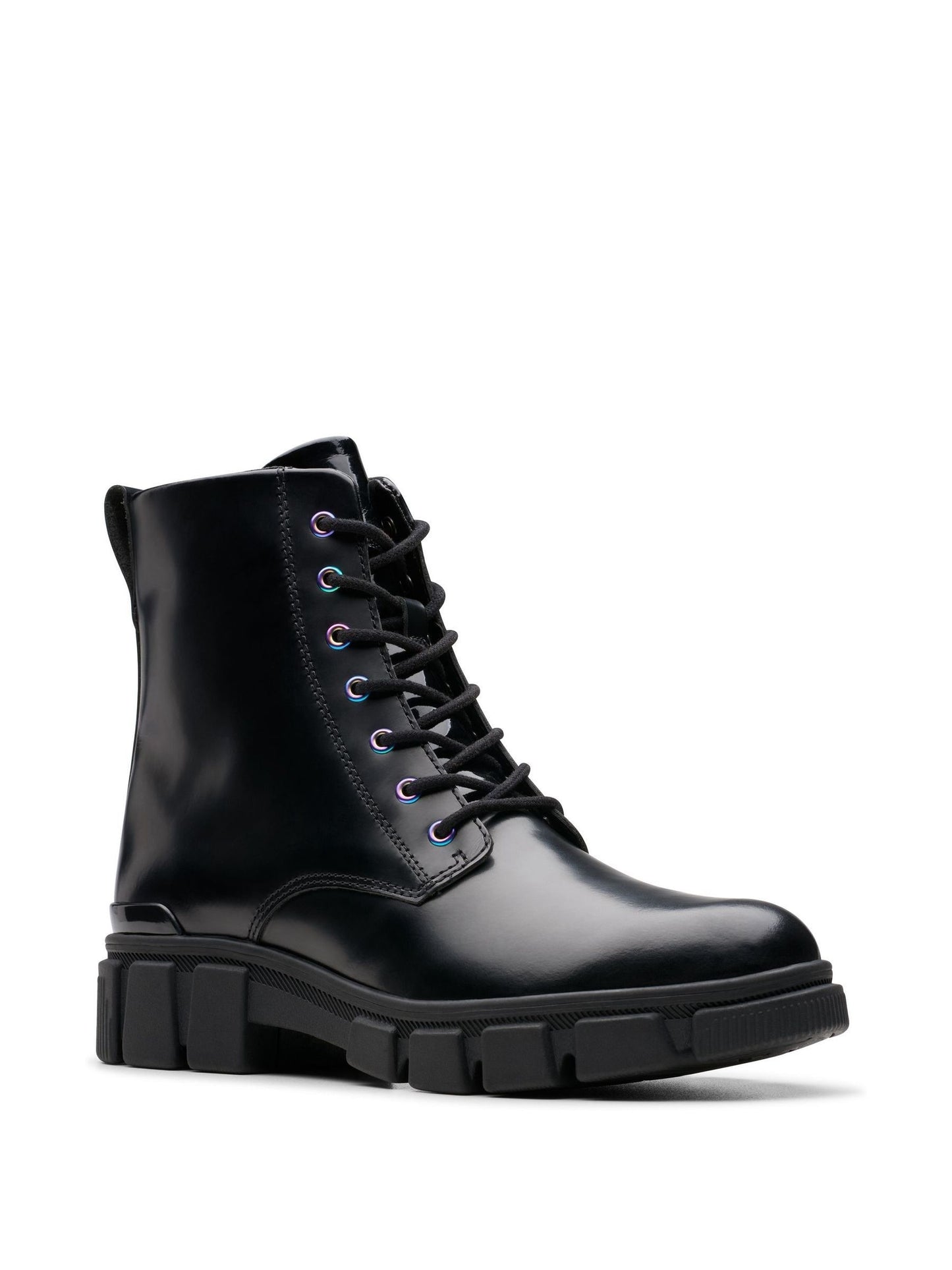 Clarks Black Standard Fit (F) Evyn Top Boots