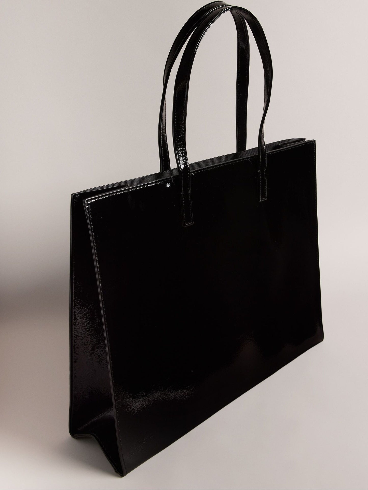 Ted Baker Siyah Crikon Crinkle Ekstra Büyük Icon Çanta