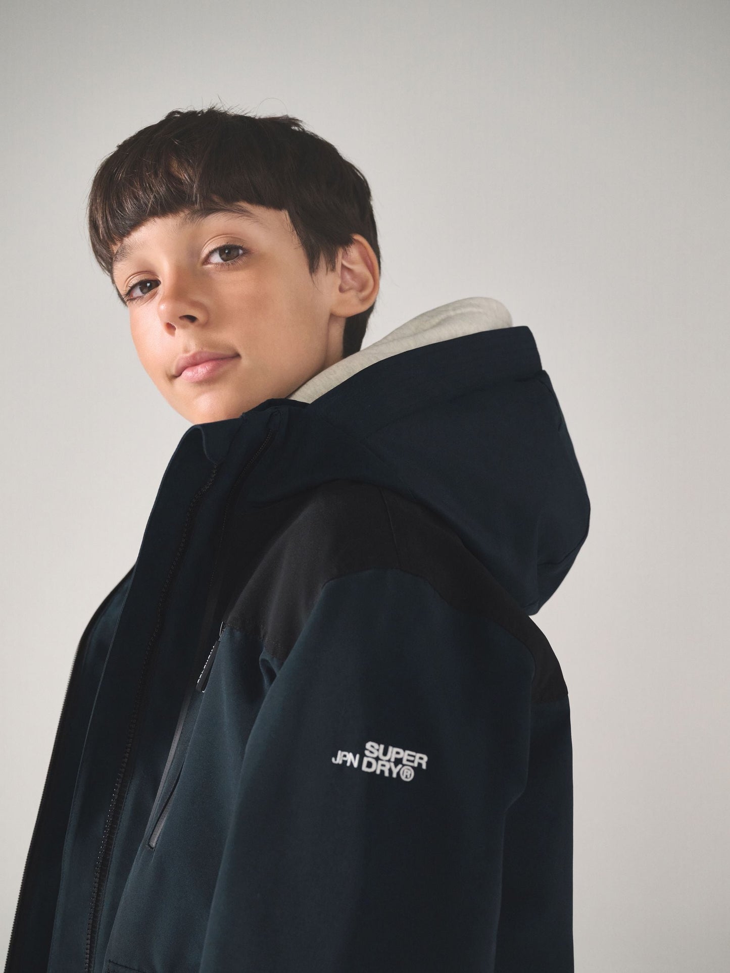 Superdry Navy Waterproof Jacket