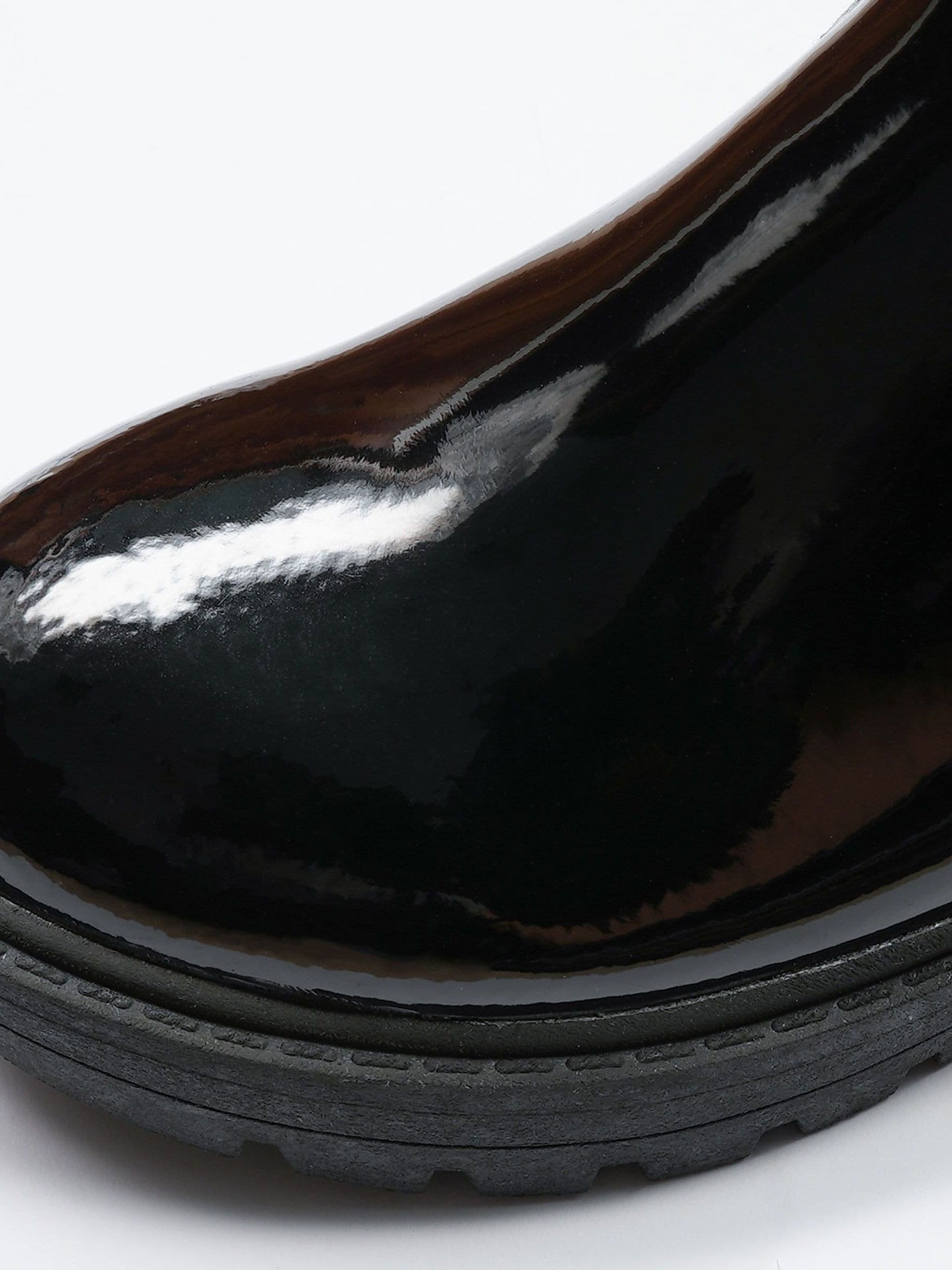 ToeZone Cara Girls Gusset and Zip Unicorn Ankle Black Boots