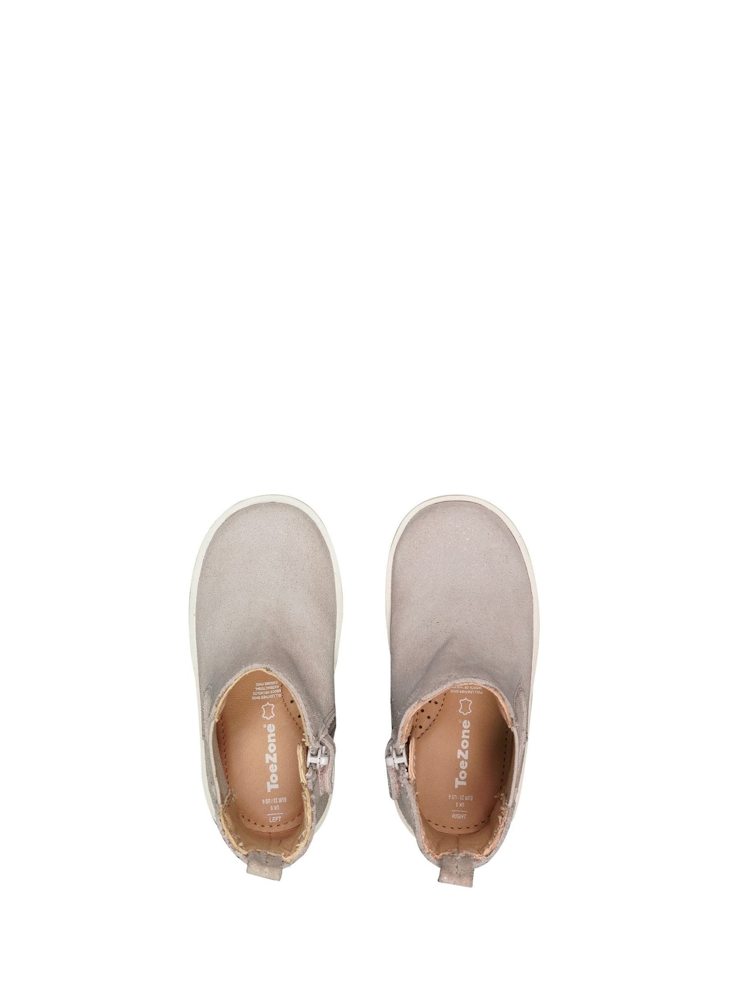 Toezone Leather Gusset And Zip Boots