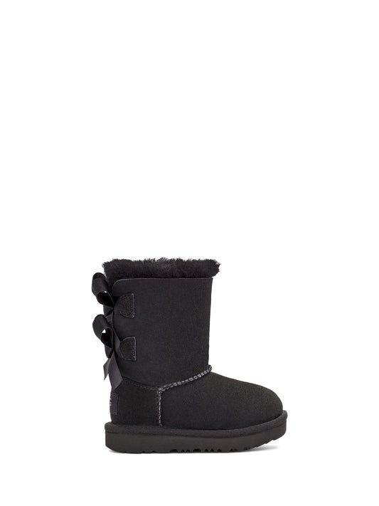 UGG Black Bailey Bow II Boots