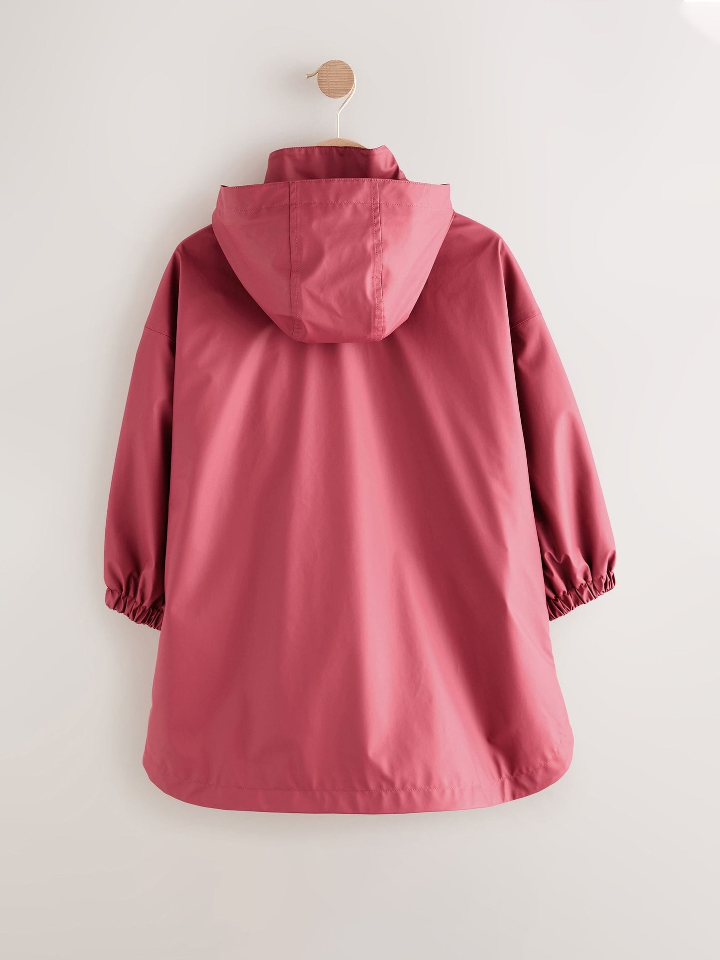 Berry Red Waterproof Raspberry Trench Coat (3-16yrs)