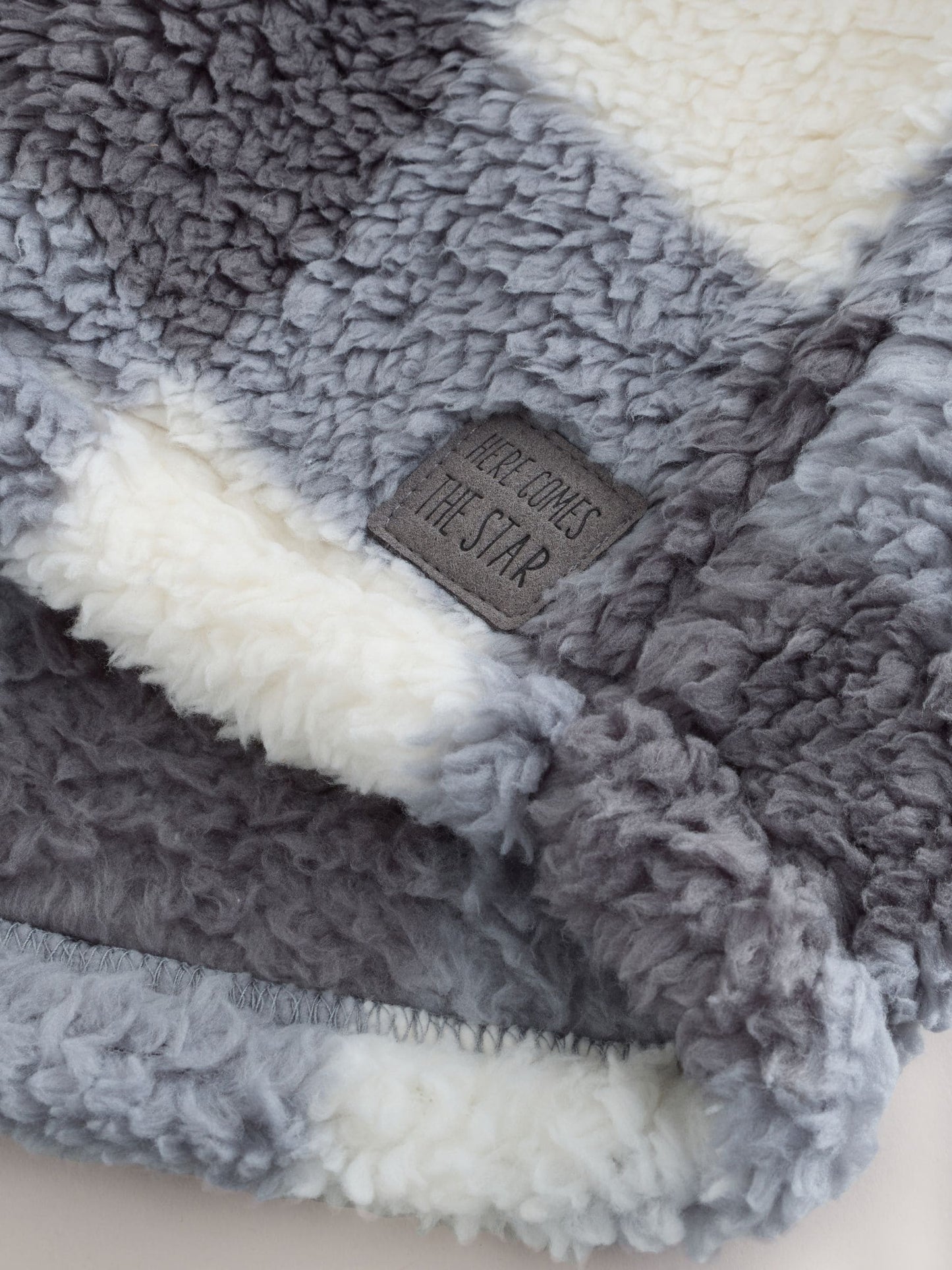 Gri Kareli Borg Polar Şaket (3 Ay – 7 Yaş)