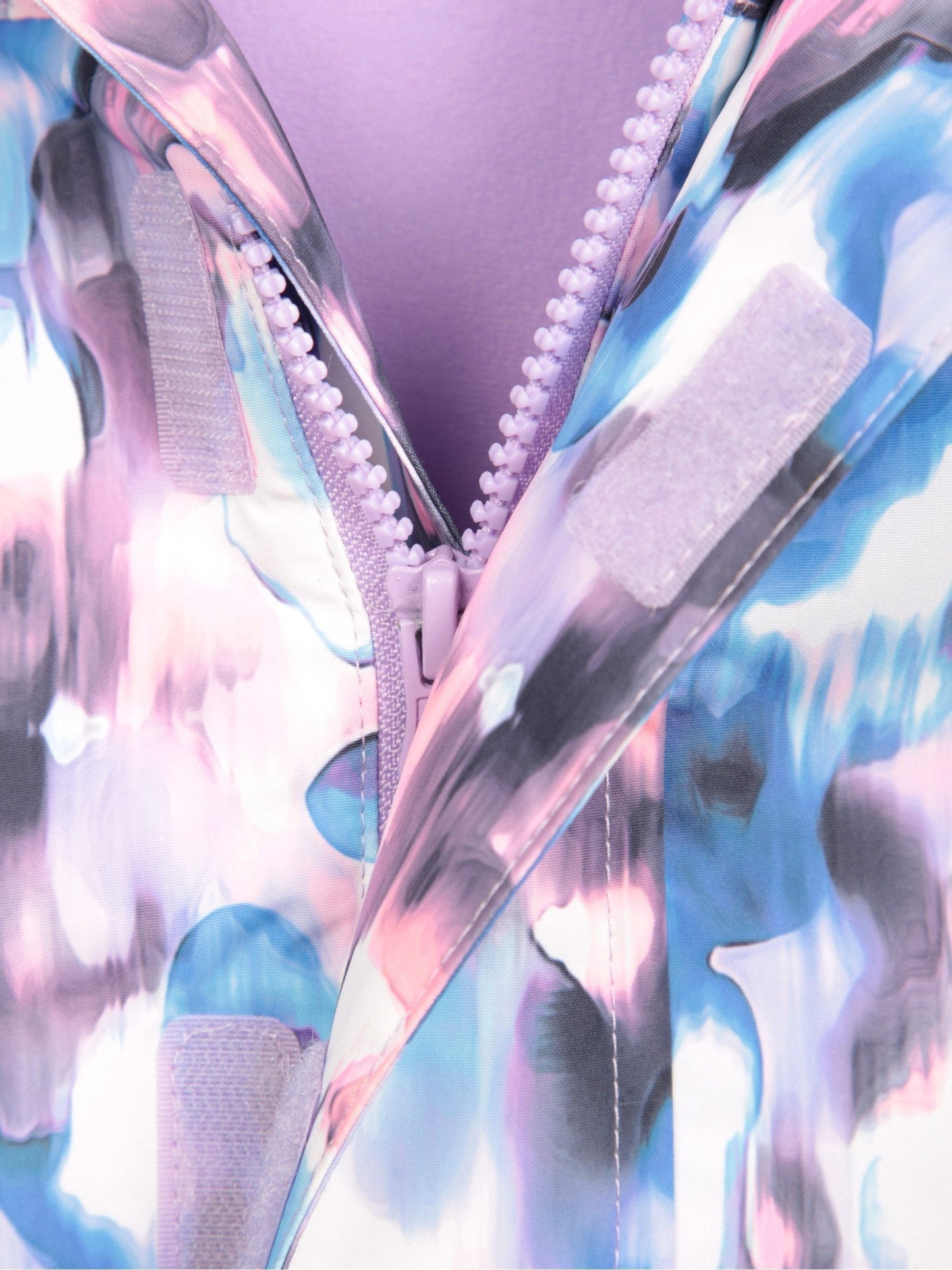 Mountain Warehouse Purple Polar Zone Kids Snow Jacket Jogges Set