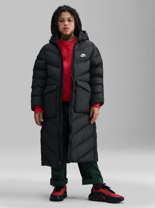 Nike Black K Nsw Adp Puffer Parka