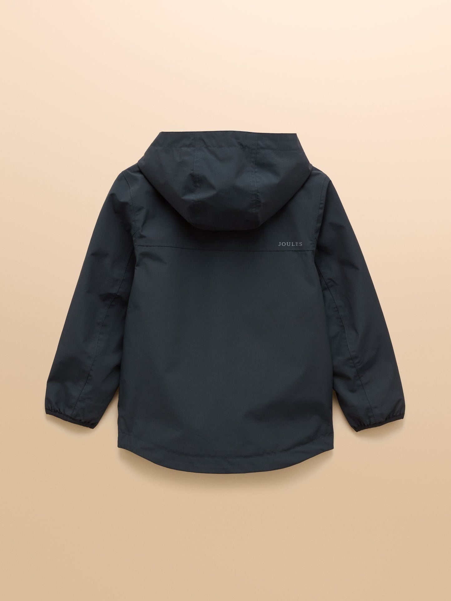 Joules Kids' Ayston Navy Waterproof Fleece Lined Raincoat