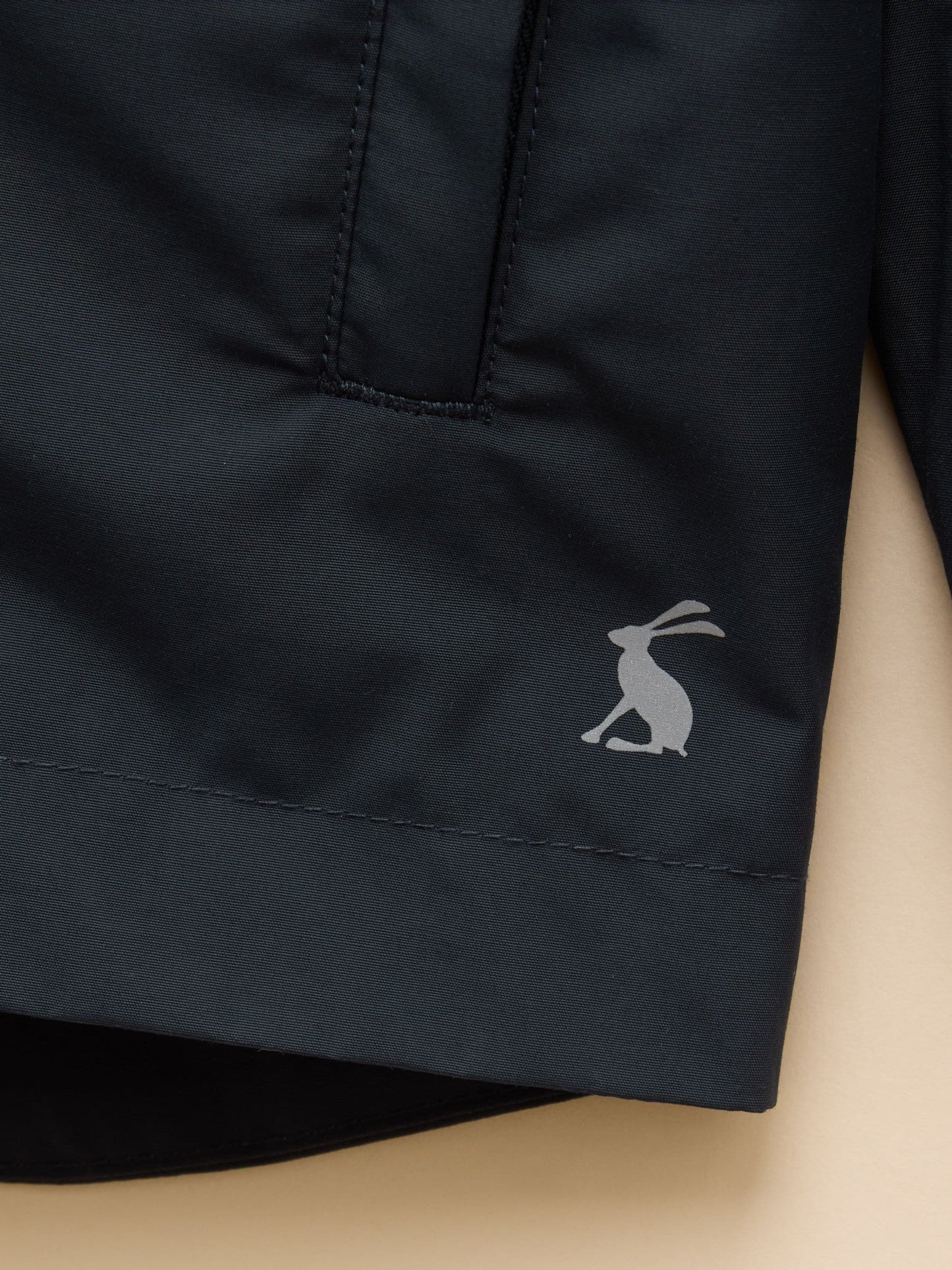 Joules Kids' Ayston Navy Waterproof Fleece Lined Raincoat