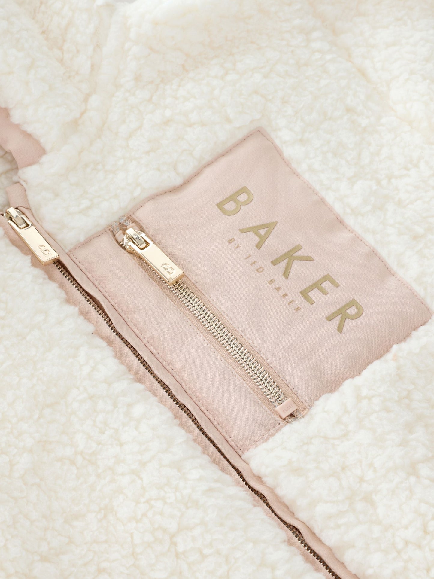 Baker by Ted Baker Fermuarlı Kapüşonlu Polar Ceket