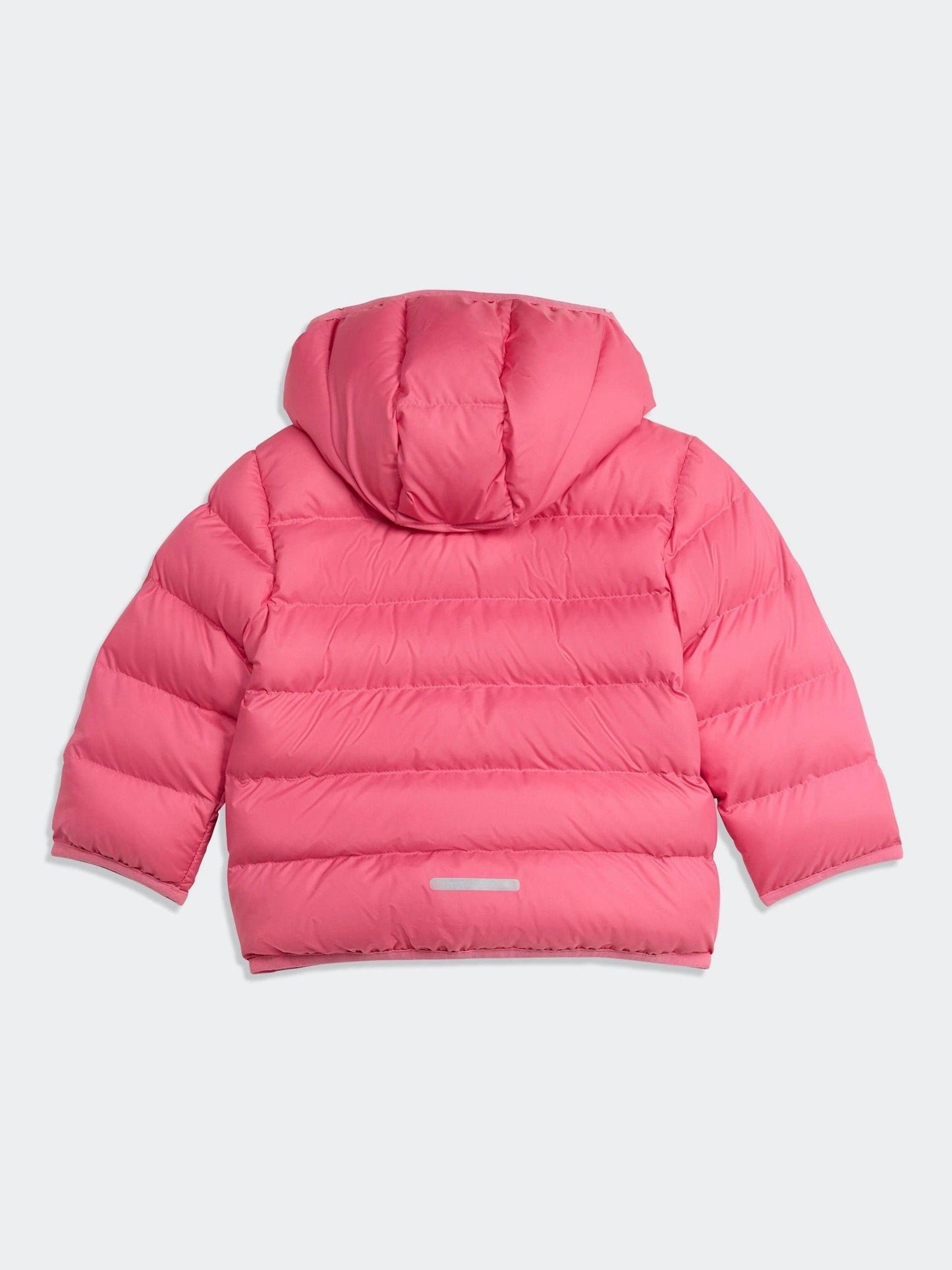 adidas Pink Synthetic Down Infant Kids Jacket