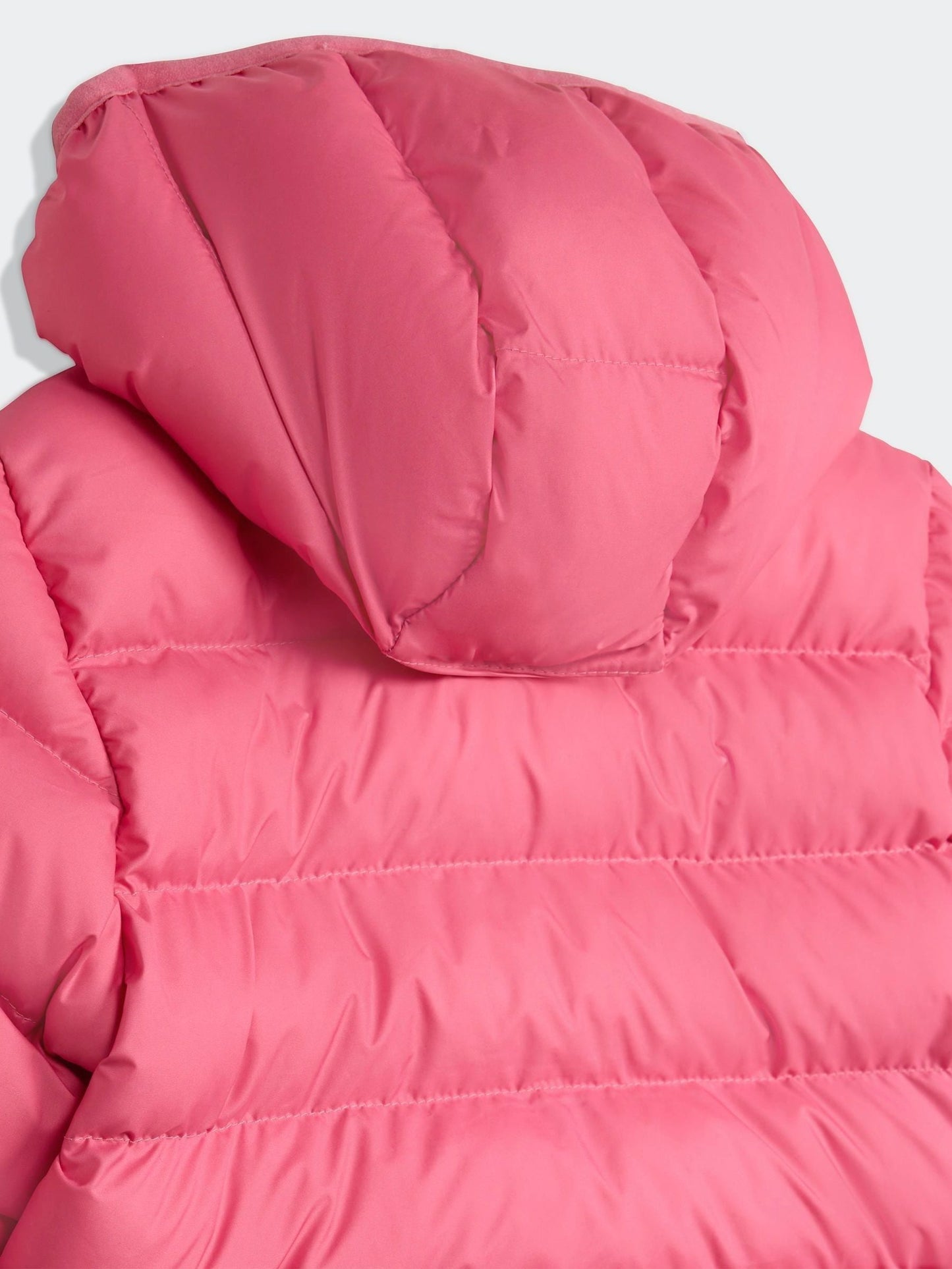 adidas Pink Synthetic Down Infant Kids Jacket