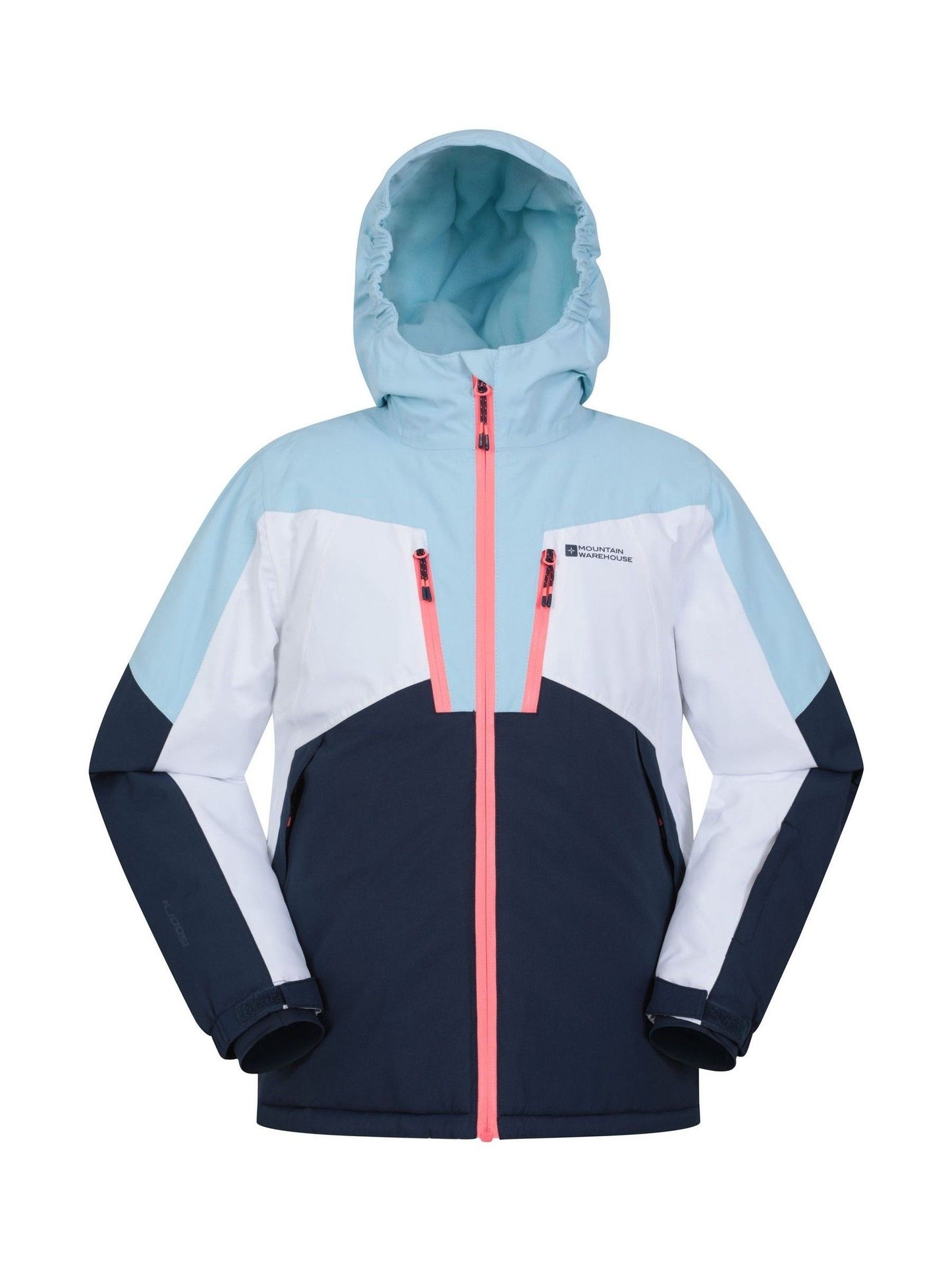 Mountain Warehouse Blue Kids Galactic II Extreme Waterproof Ski Jacket