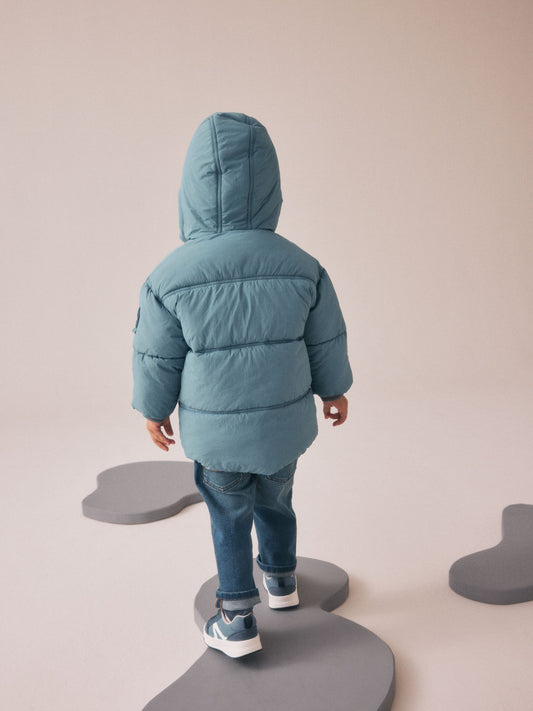 Mavi Borg Astarlı Dolgulu Mont (3 Ay – 7 Yaş)